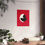 Thumbnail: Modern Geometric 31 Matte Poster - Chicago Bulls - Away
