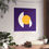 Thumbnail: Modern Geometric 30 Matte Poster - Minnesota Vikings - Away