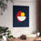 Thumbnail: Geometric 31 Matte Poster - St. Louis Cardinals - Alt