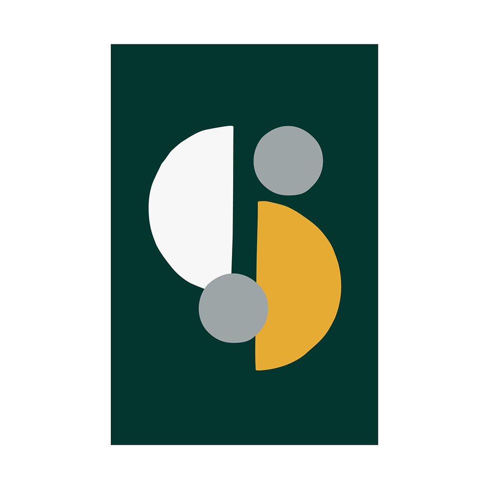 Thumbnail: Modern Geometric 29 Matte Poster - Oakland A's - Away