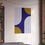 Thumbnail: Modern Geometric 10 Matte Poster - Baltimore Ravens - Away