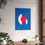Thumbnail: Geometric 30 Matte Poster - Philadelphia 76ers - Away