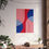 Thumbnail: Geometric 25 Matte Poster - Buffalo Bills - Alt