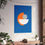 Thumbnail: Modern Geometric 31 Matte Poster - New York Knicks - Away