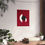 Thumbnail: Geometric 30 Matte Poster - Miami Heat - Alt