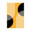 Thumbnail: Modern Geometric - 25 - Matte Poster - Pittsburgh Steelers - Alt