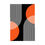 Thumbnail: Modern Geometric 25 Matte Poster - San Francisco Giants - Away
