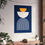 Thumbnail: Modern Geometric 24 Matte Poster - Indiana Pacers - Away