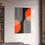 Thumbnail: Modern Geometric 25 Matte Poster - San Francisco Giants - Away