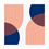Thumbnail: Modern Geometric 25 Matte Poster - New York Mets - Home