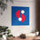 Thumbnail: Geometric 29 Matte Poster - Philadelphia 76ers - Away