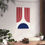 Thumbnail: Modern Geometric 11 Matte Poster - New York Giants - Home