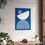 Thumbnail: Modern Geometric 26 Matte Poster - Los Angeles Dodgers - Away