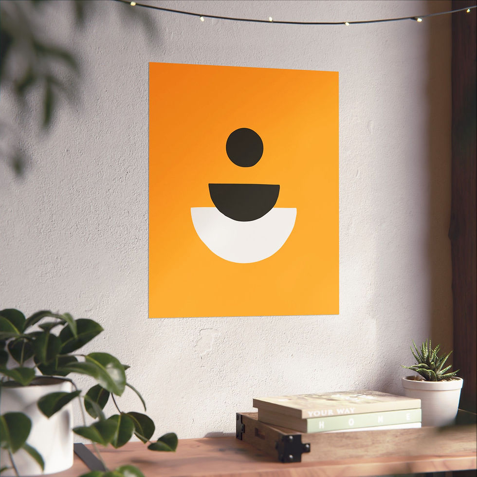 Thumbnail: Geometric 28 Matte Poster - Pittsburgh Pirates - Away
