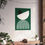 Thumbnail: Modern Geometric 26 Matte Poster - New York Jets - Away