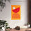 Thumbnail: Modern Geometric 26 Matte Poster - Kansas City Chiefs - Alt