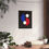 Thumbnail: Geometric 29 Matte Poster - Detroit Pistons - Alt