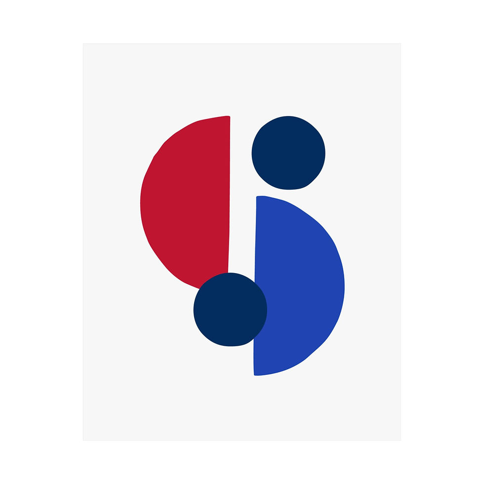 Thumbnail: Geometric 29 Matte Poster - Detroit Pistons - Home