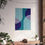 Thumbnail: Geometric 25 Matte Poster - Charlotte Hornets - Away