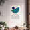 Thumbnail: Geometric 28 Matte Poster - Charlotte Hornets - Home