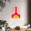 Thumbnail: Modern Geometric 11 Matte Poster - Kansas City Chiefs - Away