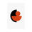 Thumbnail: Modern Geometric 31 Matte Poster - Baltimore Orioles - Home