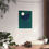 Thumbnail: Modern Geometric 26 Matte Poster - Seattle Mariners - Alt