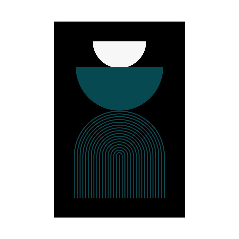 Thumbnail: Modern Geometric - 24 - Matte Poster - Philadelphia Eagles - Alt