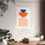 Thumbnail: Modern Geometric 24 Matte Poster - New York Knicks - Home