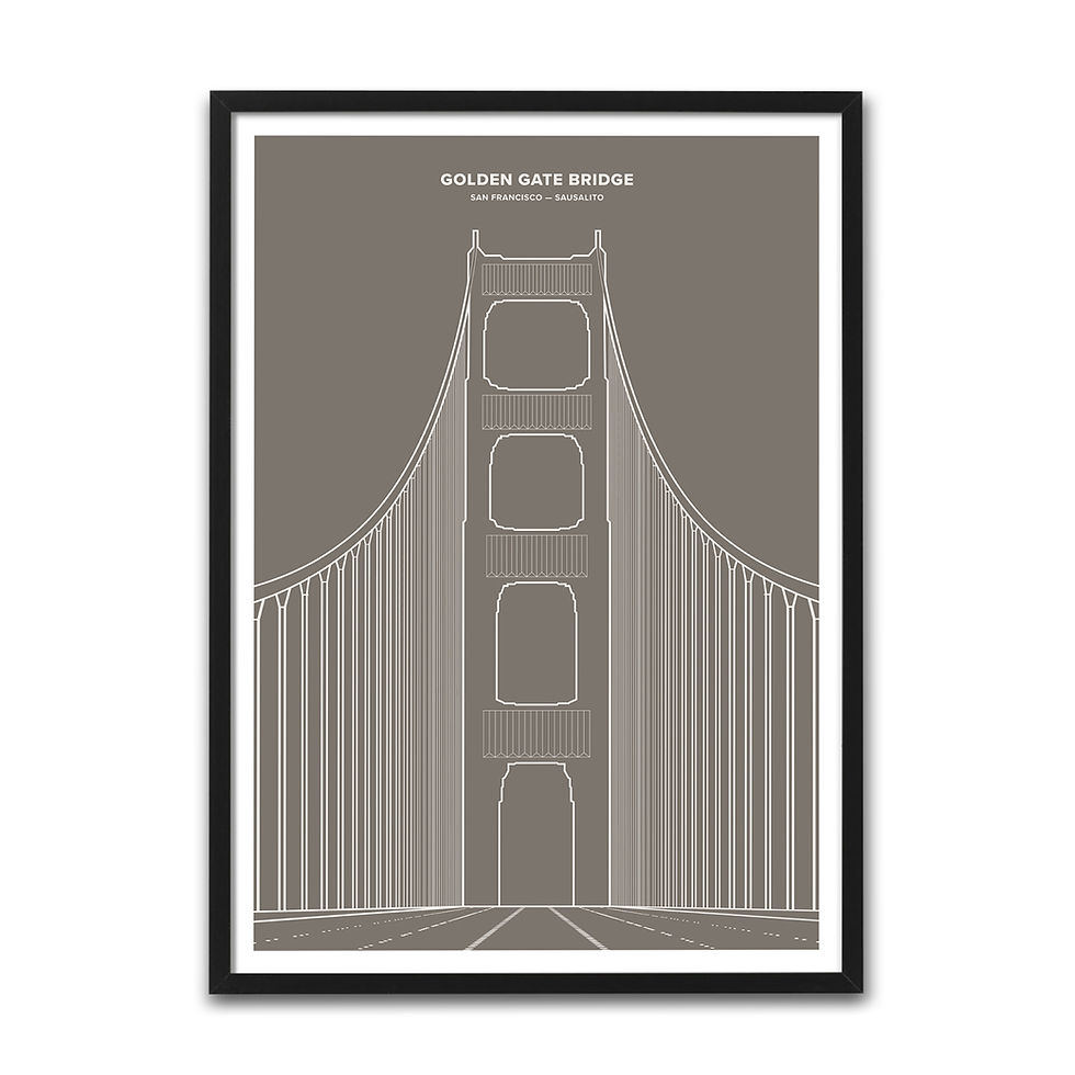 Thumbnail: Bridge Series - Golden Gate Bridge - Light
