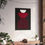 Thumbnail: Geometric 24 Matte Poster - Miami Heat - Away