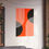 Thumbnail: Modern Geometric 25 Matte Poster - San Francisco Giants - Alt