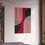 Thumbnail: Geometric 25 Matte Poster - Miami Heat - Alt
