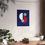 Thumbnail: Modern Geometric 29 Matte Poster - New York Giants - Away