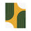 Thumbnail: Modern Geometric 10 Matte Poster - Oakland A's - Alt