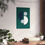 Thumbnail: Modern Geometric 29 Matte Poster - Seattle Mariners - Alt