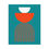Thumbnail: Modern Geometric 24 Matte Poster - Miami Dolphins - Away