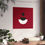 Thumbnail: Geometric 28 Matte Poster - Miami Heat - Alt