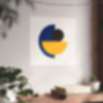 Thumbnail: Modern Geometric 31 Matte Poster - Golden State Warriors - Home