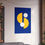 Thumbnail: Modern Geometric 29 Matte Poster - Los Angeles Rams - Away