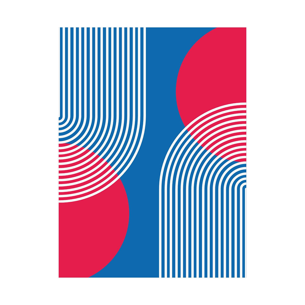 Thumbnail: Geometric 25 Matte Poster - Philadelphia 76ers - Away
