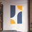 Thumbnail: Modern Geometric 10 Matte Poster - Indiana Pacers - Home