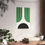 Thumbnail: Modern Geometric 11 Matte Poster - Boston Celtics - Home