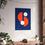 Thumbnail: Modern Geometric 29 Matte Poster - New York Mets - Away