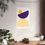 Thumbnail: Modern Geometric 26 Matte Poster - Minnesota Vikings - Home
