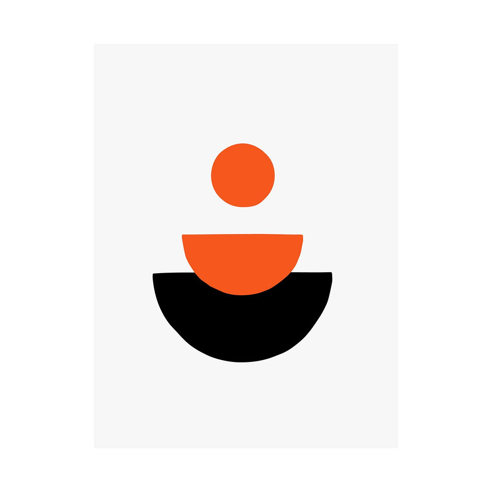 Thumbnail: Modern Geometric 28 Matte Poster - San Francisco Giants - Home