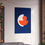 Thumbnail: Modern Geometric 31 Matte Poster - New York Mets - Away