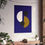 Thumbnail: Modern Geometric 29 Matte Poster - Baltimore Ravens - Away