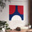 Thumbnail: Modern Geometric 11 Matte Poster - Philadelphia Phillies - Alt