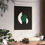 Thumbnail: Modern Geometric 30 Matte Poster - New York Jets - Alt